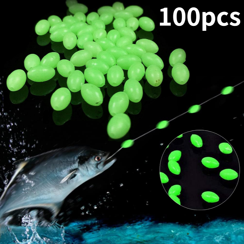 100 шт./лот овальные ночные св – обзор и цена Fishing Lure Making Kit