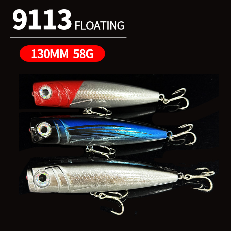 130 мм 58 г Большой популярный – обзор и цена Fishing Lure Popper