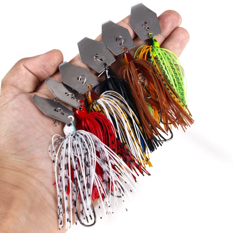 6 шт./компл. набор рыболовных  – обзор и цена Fishing Lure Spinner