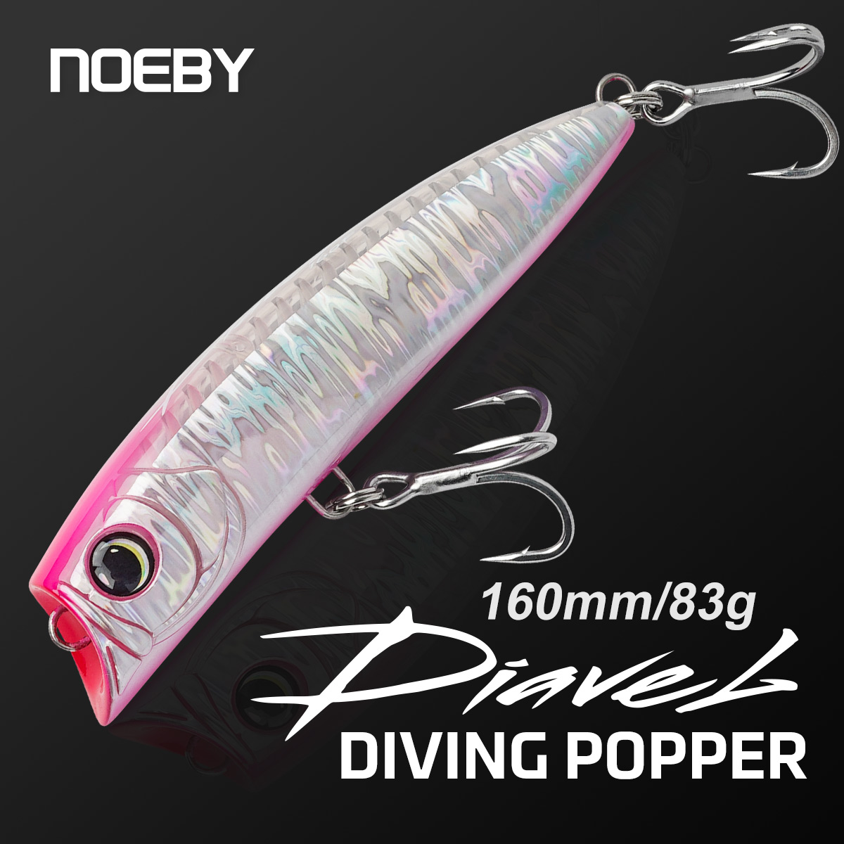 Поппер для дайвинга Noeby, 160 – обзор и цена Fishing Lure Popper