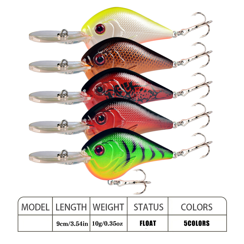 1 шт. Плавающий воблер-минноу  – обзор и цена Fishing Lure Crankbait