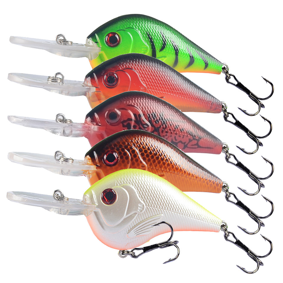 1 шт. Плавающий воблер-минноу  – обзор и цена Fishing Lure Crankbait